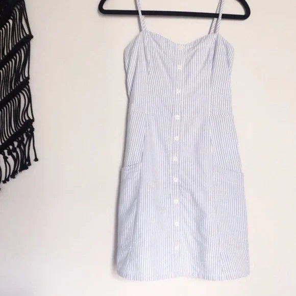 Chic Button-Up Mini Dress